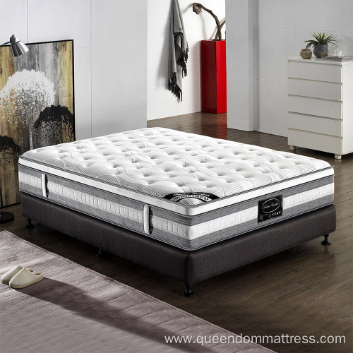 Wholesale almohada completa arriba Queendom Pocket Spring Colchion